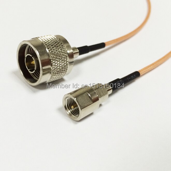 Modem Coaxial cable N Male Plug Connector To FME Male Plug Connector RG316 Cable Pigtial 15CM 6" Adapter