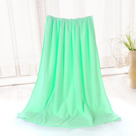 Essiccazione asciugamani Serie di Pulizia Asciugamani Da Bagno di Grandi Dimensioni Palestre di Grandi Dimensioni Asciugamano In Microfibra: Light Green