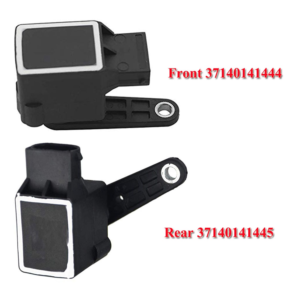 2 stk for- og baglygte højde niveausensor 37140141444 37146784696 37141093698 til bmw  e46 e39 128 135 320 328 530i
