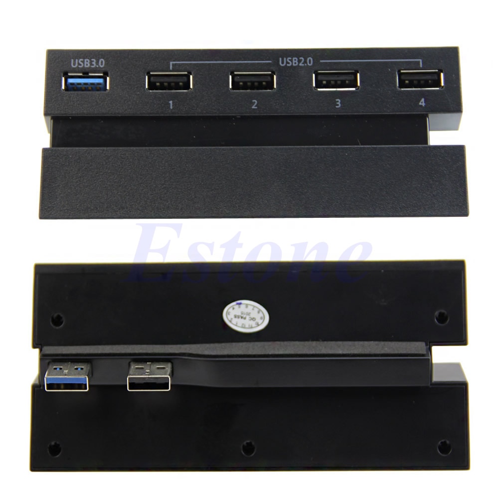 5 Poorten Usb 3.0 2.0 Hub Extension High Speed Adapter Voor Sony 4 PS4