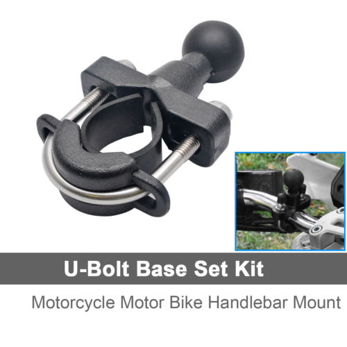 U-Bolt Motorfiets Stuur Mount Base 1 &quot;Bal voor garmin Zumo 500 550