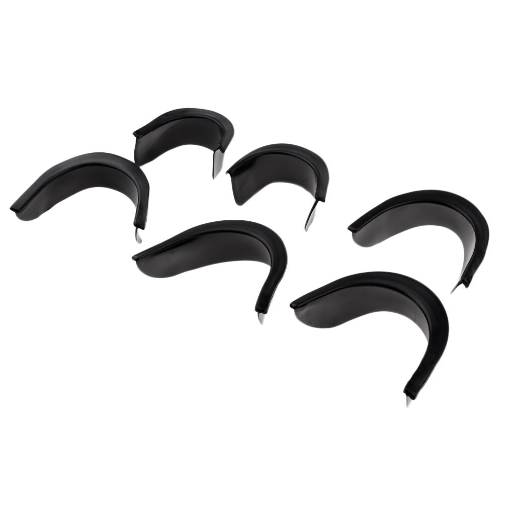 6 Packs Rubber Zwembad Tafel Pocket Liners Biljart Accessoire 4 Hoek 2 Kanten