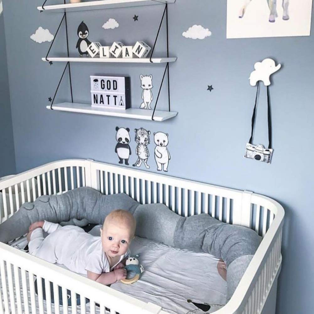 Neugeborenen Bett Stoßfänger baby Lange Kissen cartoon tier Sicherheit Schutz pad baby bett zubehör Zimmer dekoration YBD009