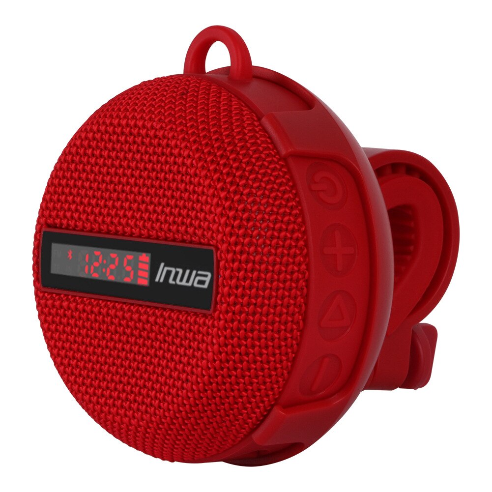 Wireless Cycling Bike Bluetooth-compatible Sound Boombox Waterproof Bicycle Speaker MTB Outdoor Cycling Stereo Audio Loudspeaker: Red
