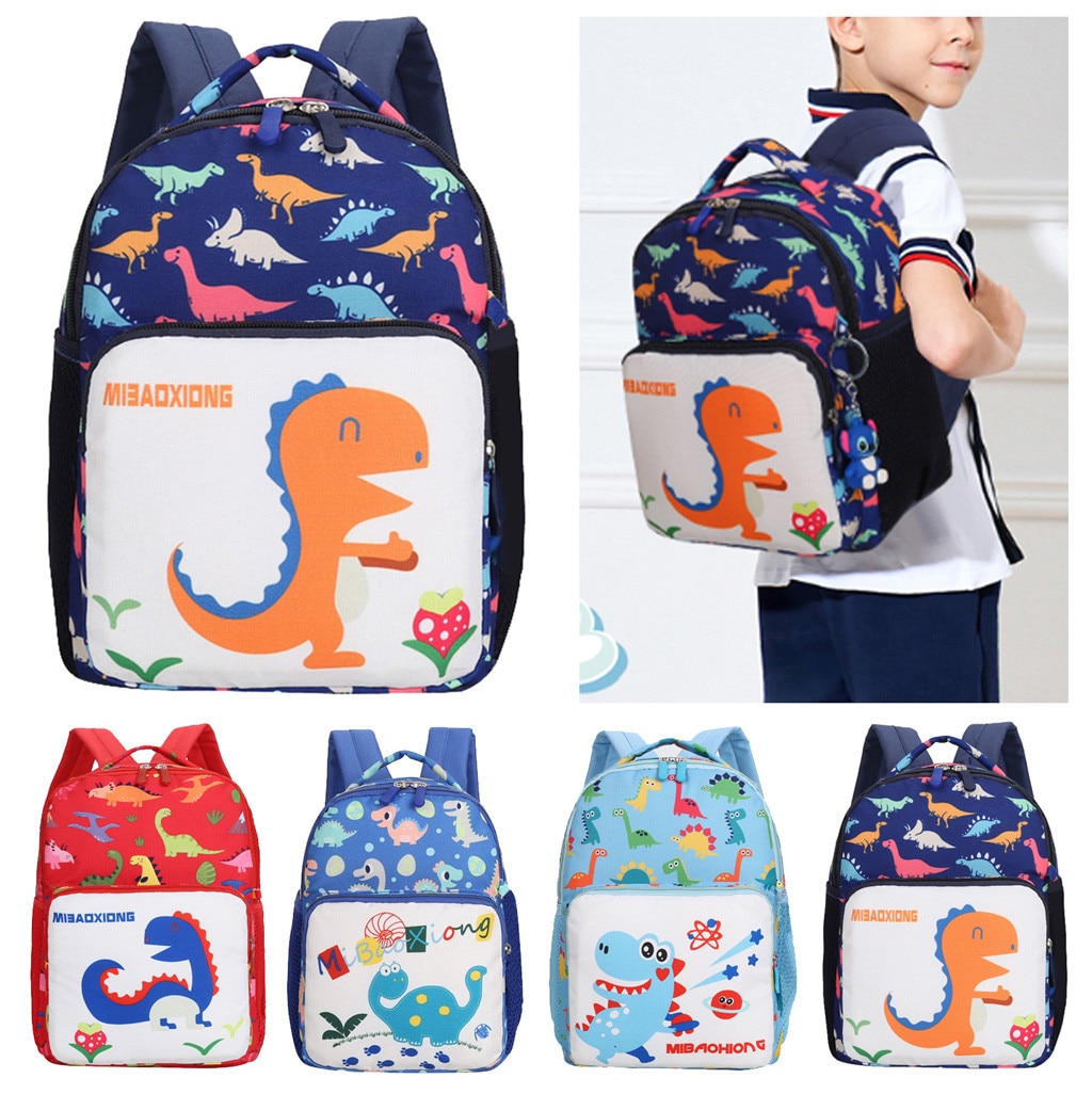 INSULAR Children Baby Boys Girls Kids Bag Dinosaur Pattern Cartoon Backpack Toddler Animal Children Backpacks School Bags #45