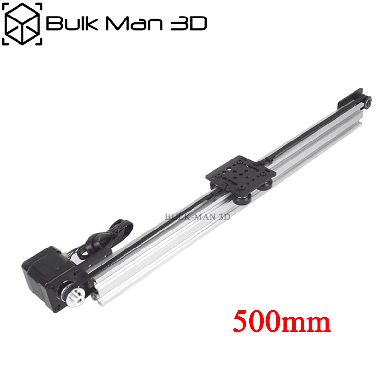 Belt Driven Linear Actuator Kit with Nema17 Stepper Motor,Z Axis DIY CNC Sliding Table Lead Screw Travel - 500mm