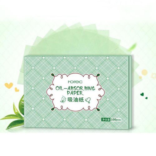 2pcs 100 Korea Facial carta velina Skin Oil Control paper Face Cleaner oil absorbing blotting sheets Tissue paper papier de soie