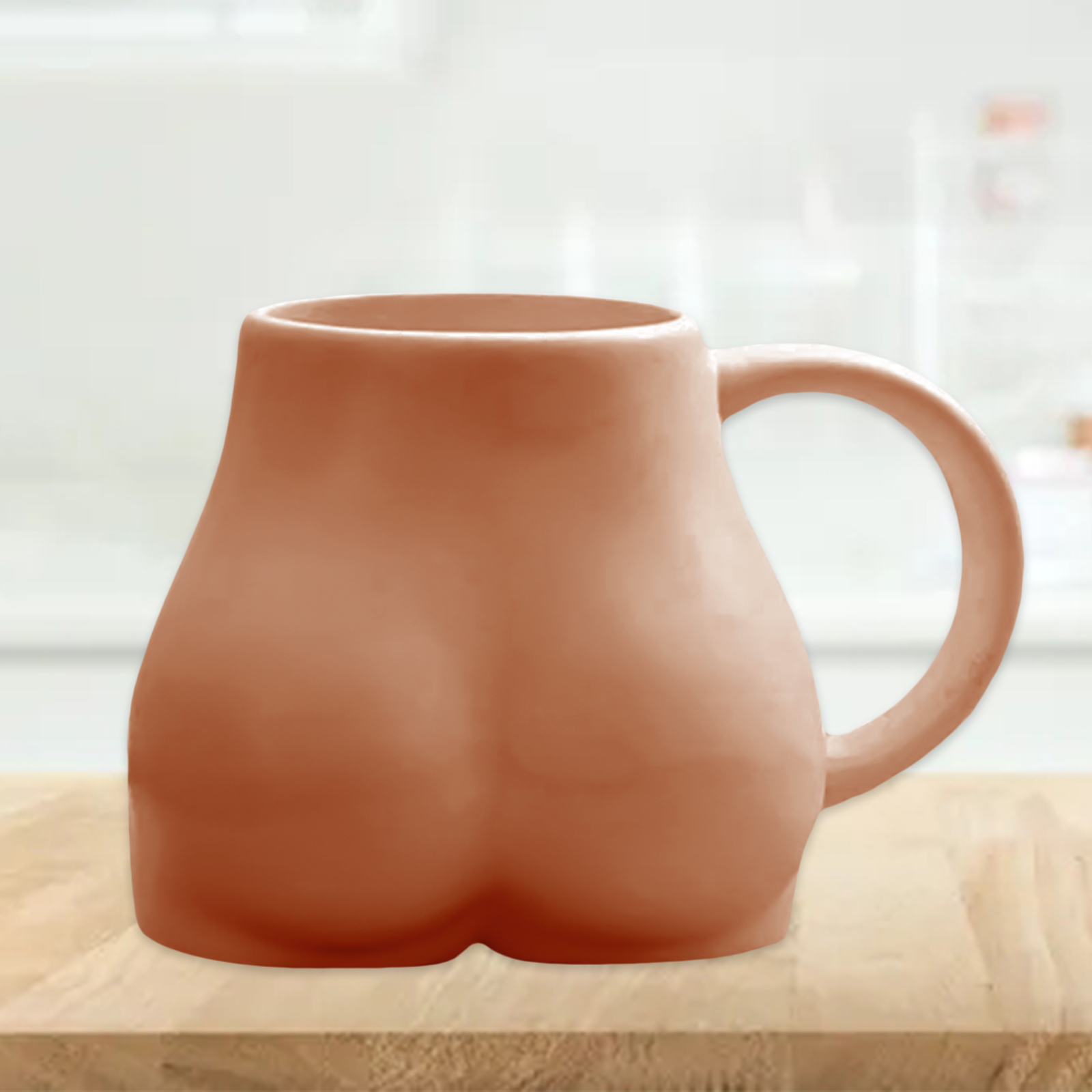 Kropsform kaffekrus sjov kvinde krop røv numseform kaffe mælkekop nordisk spisebord dekoration tilbehør keramik kopper: Kaffe