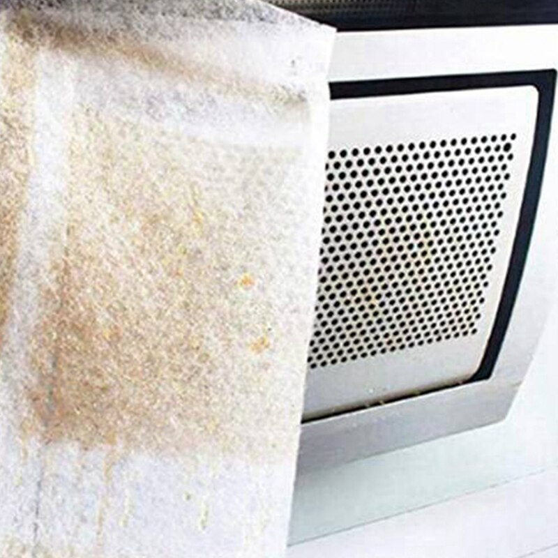 2 Pcs Kitchen Oil-Repellent Greaseproof Paper Changeable Non-Woven Fabric Range Hood Oil-Absorbing Paper