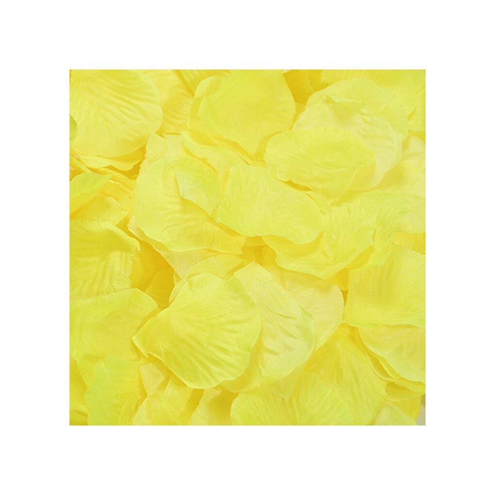 100 stk silkebløde kunstige rosenblade farverige bryllup romantisk silke rose blomst til bryllup dekoration forsyninger: Nr. .13