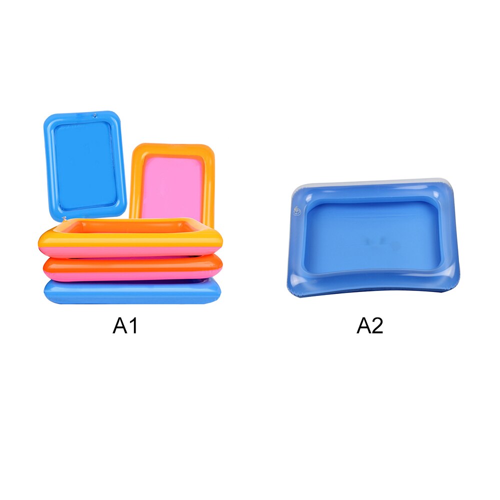 Inflatable 60 * 45cm Sand Table Educational Toy Beach Sandbox Magic Playing Sand Box Sand Beach Mold Inflatable Toy