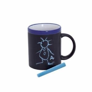 Lote de 24 tazas pizarra surtidas con tiza para colorear - para comuniones, cumpleaños y fiestas.