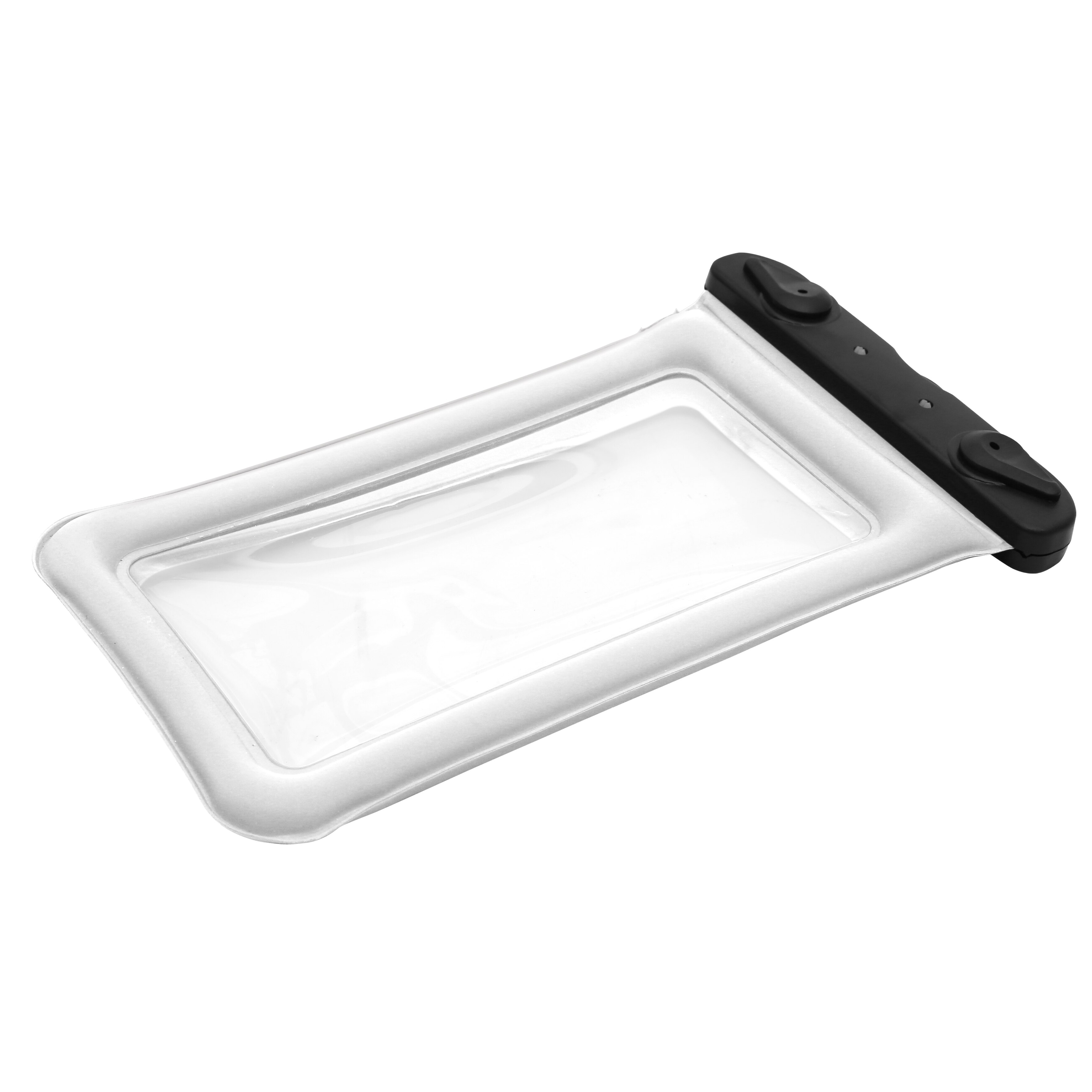 Étui de téléphone étanche flottant housse de sac sec 6.0 "pochette de téléphone portable portable pour rivière Trekking natation plage plongée à la dérive: White