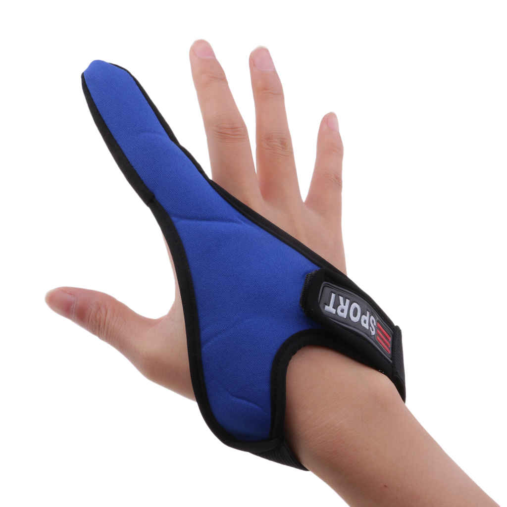 Fiske en finger handsker skridsikker enkelt finger stall beskytter fisketøj fiskehandsker til vandreture cykling ptografi