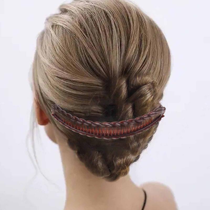 Haarspeldjes Vintage Kammen Tool voor dik krullend haaraccessoires Fishtail Haarclip Bananenclip Set voor vrouwen Haarstylingtools