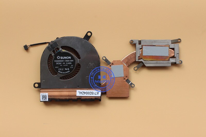 CPU Cooling Fan with Heatsink for SUNON EG50050S1-CB20-S9A AT1SD004ZAL 0NV7FD Laptop Radiator