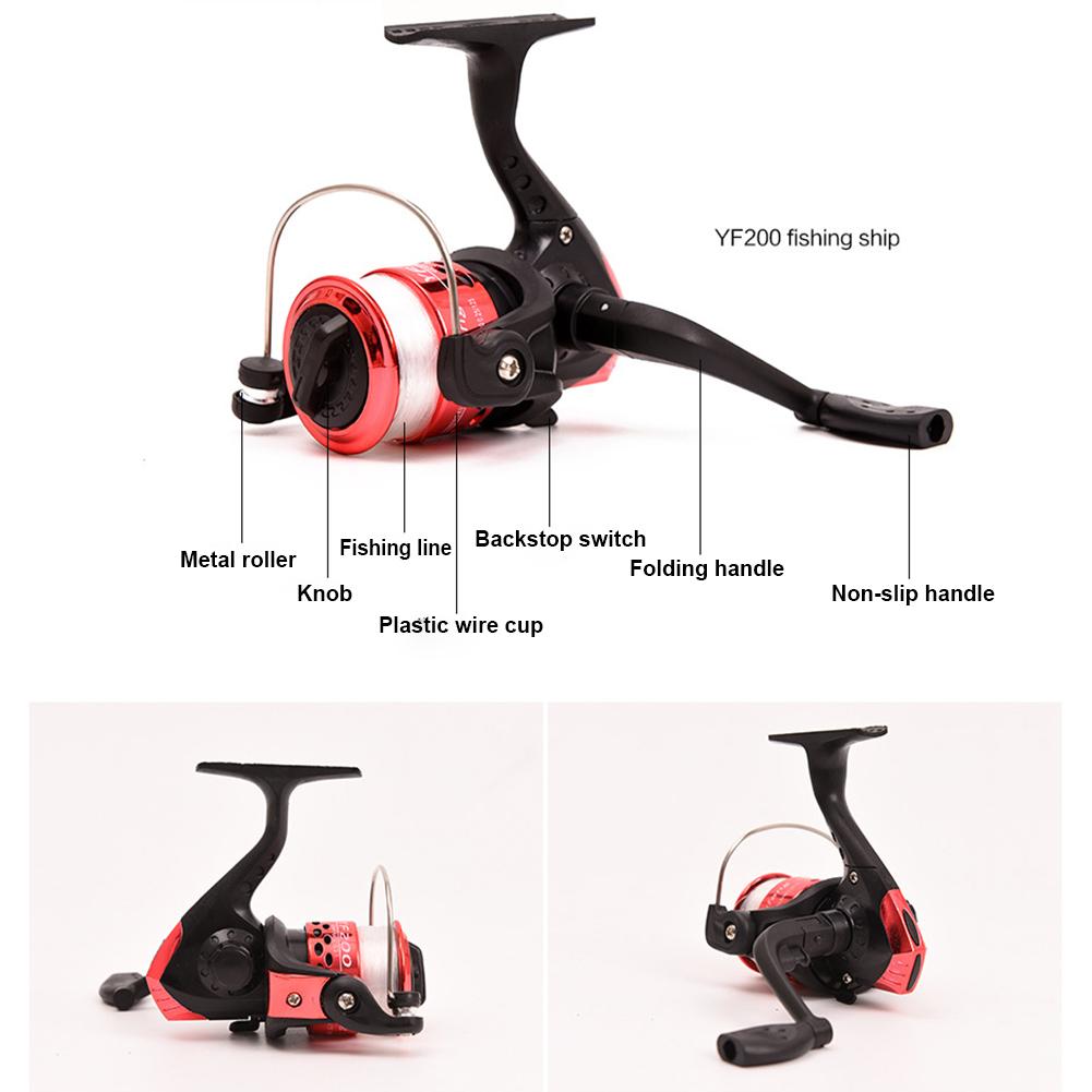 Beginner Portable Fishing Rod Set Childrens Spinning Wheel Fishing Gear Set For Children