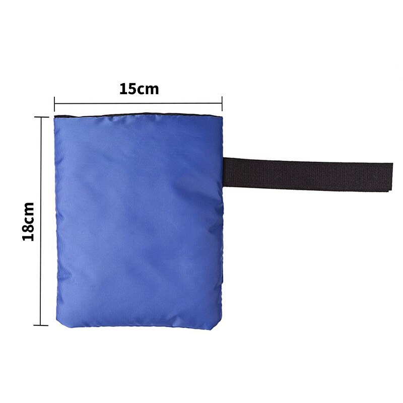 Waterproof Outside Tap Covers Oxford Cloth Protection Covers Outdoor Frost Insulated Faucet Cover Kitchen Faucet Accessories: Blue