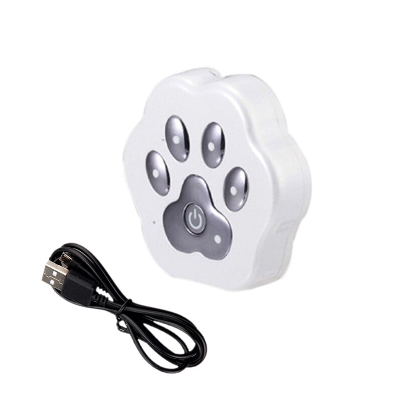 Globale localizzatore accorto animale domestico inseguitore anti-Perso Geofence Gatto Collare Collare di canna Gsm/Gps Wifi localizzatore Impermeabile IP66 per pagina ragnatela/App/Wechat: bianca