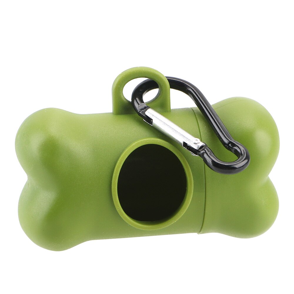 PE Pet Waste Bags Outdoor Pets Trash Box Garbage Holder Dispensers Poop Trash Bag Storage Box Portable Poop Bag Dispensers: B Type Green