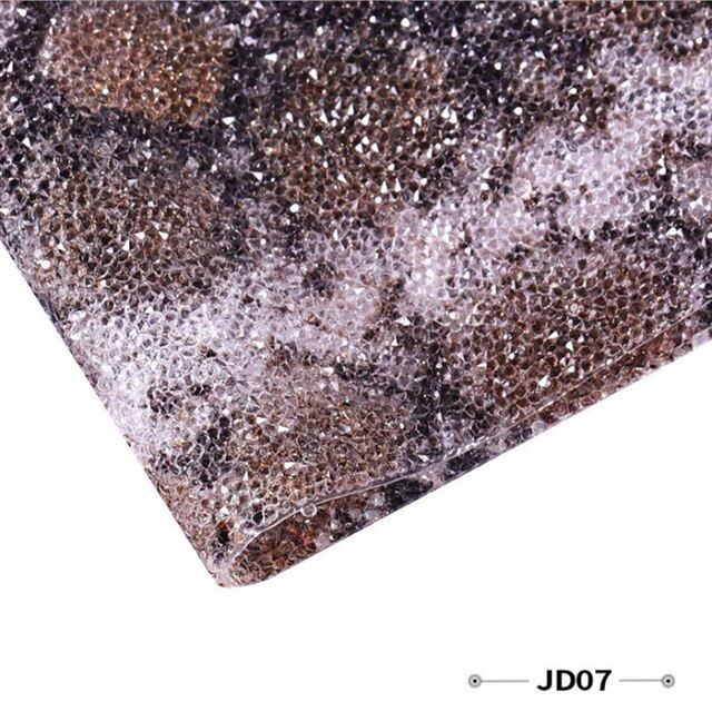Tapis de Table pour Nail Art en diamant, avec strass brillants, lavable, support de manucure, coussin d&#39;entraînement pour Salon de beauté, 40x25CM: JD07