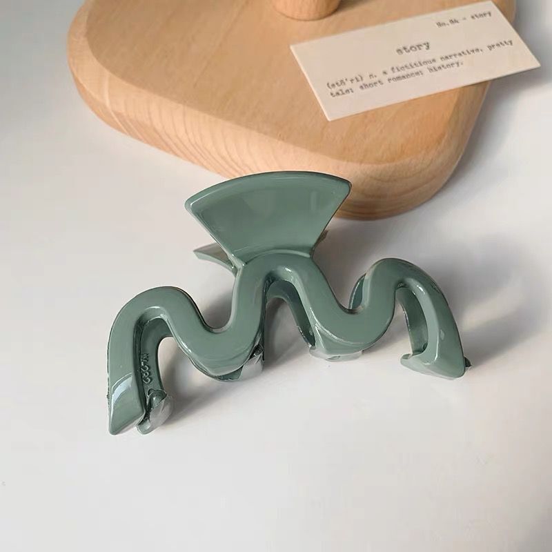 Effen Kleur Klauw Clip Grote Barrette Krab Haar Klauwen Bad Clip Paardenstaart Clip Voor Vrouwen Meisjes Haar Accessoires