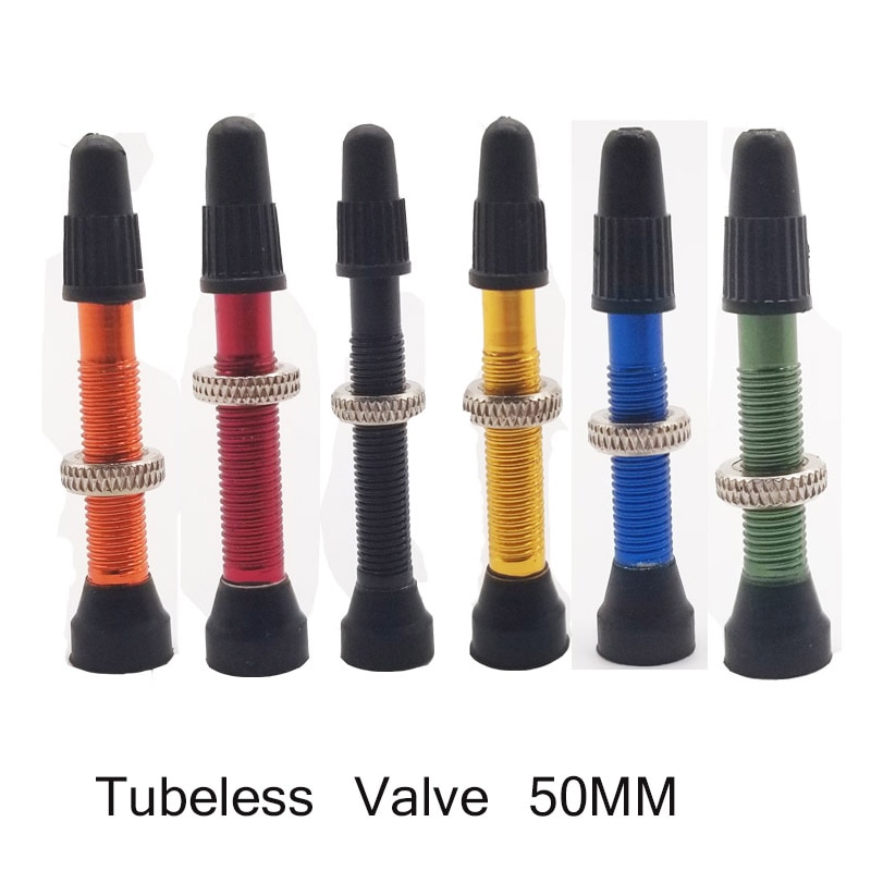 1 PCS Bicycle Tubeless Valve for Road Bike MTB Tubeless Ready Tire Tyre Valve Presta 50mm / 60mm