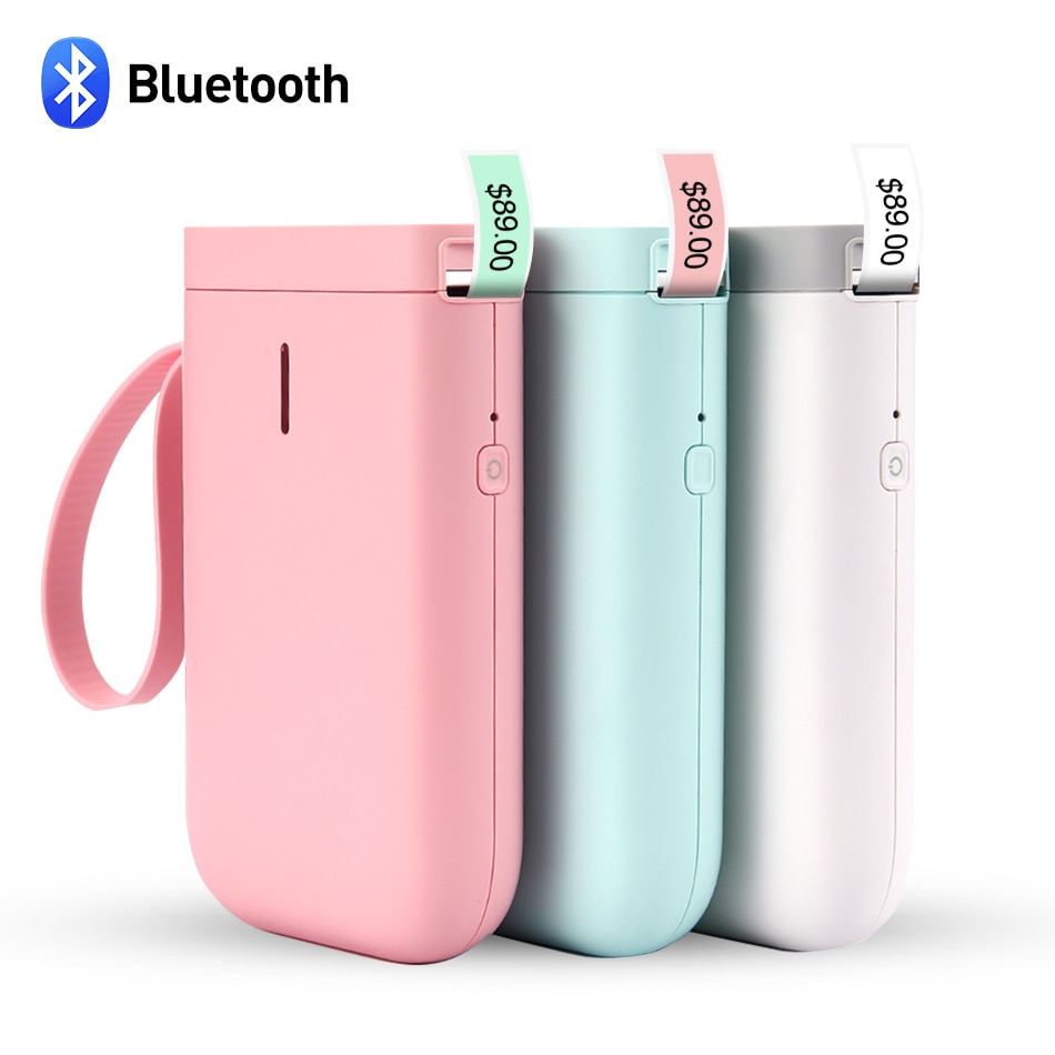 D11 Wireless label printer Portable Pocket Label Printer Portable BT Thermal Label Printer Home Use Office Fast Printing Printer