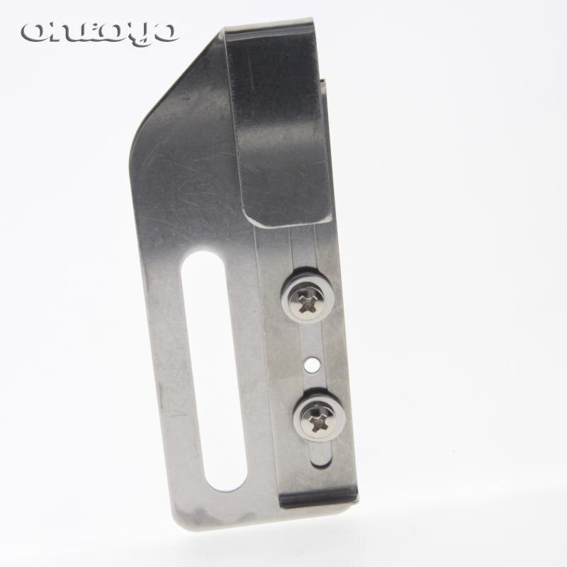 Industrial Sewing Machine Adjustable Cloth Guide Dayu 224 Binding Of Knitwear Collar For 2 Or 3 Needle Cover Stitch Machine