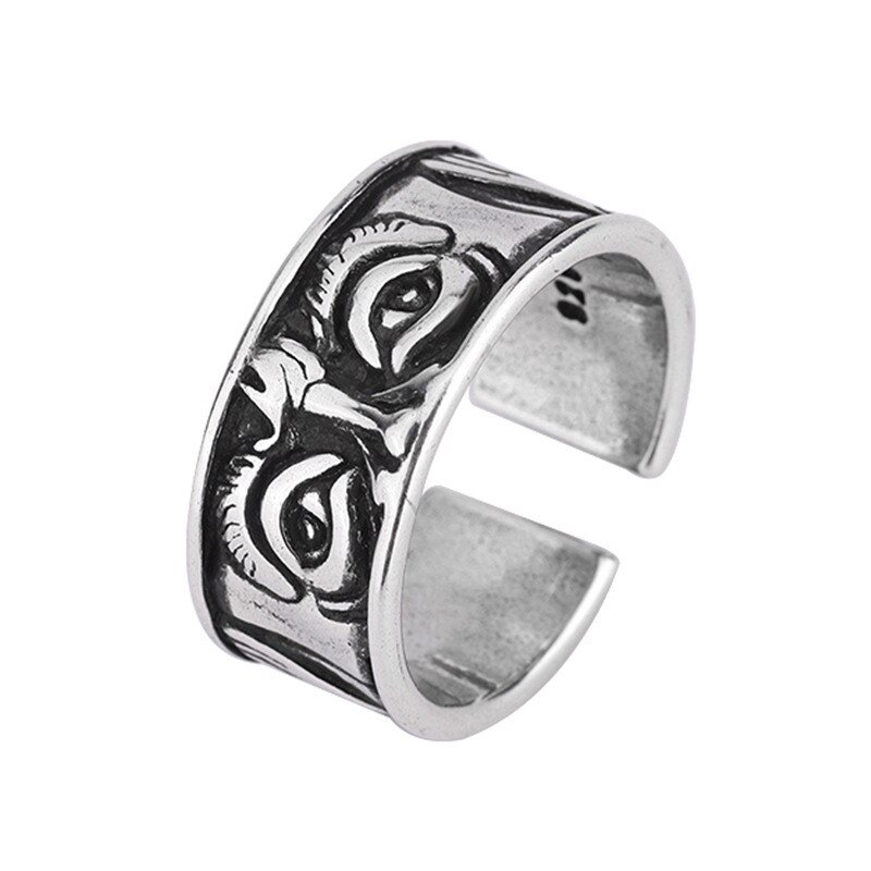 Vintage Dier Uil Tiger Snuiven Gouden Ringen Voor Mannen Punk Dominante Straat Hip-Hop Verstelbare Ring Voor Vrouwen sieraden: 70