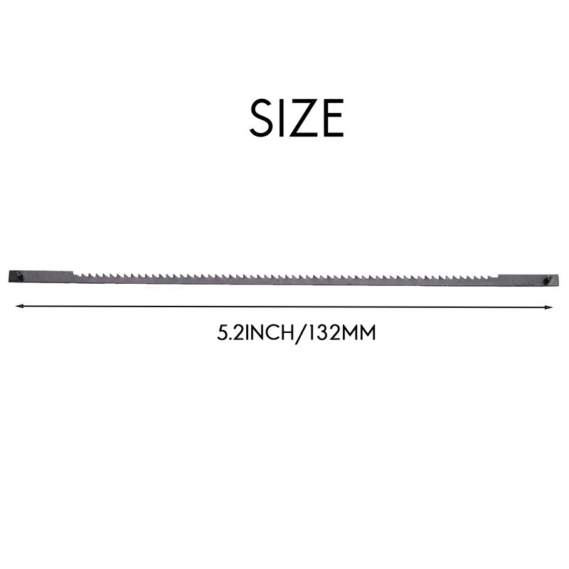 A02f-192 st rullsågblad 127mm strängsågblad i kolstål med tvärstift 10/15/18/24 tänder standard finsågblad