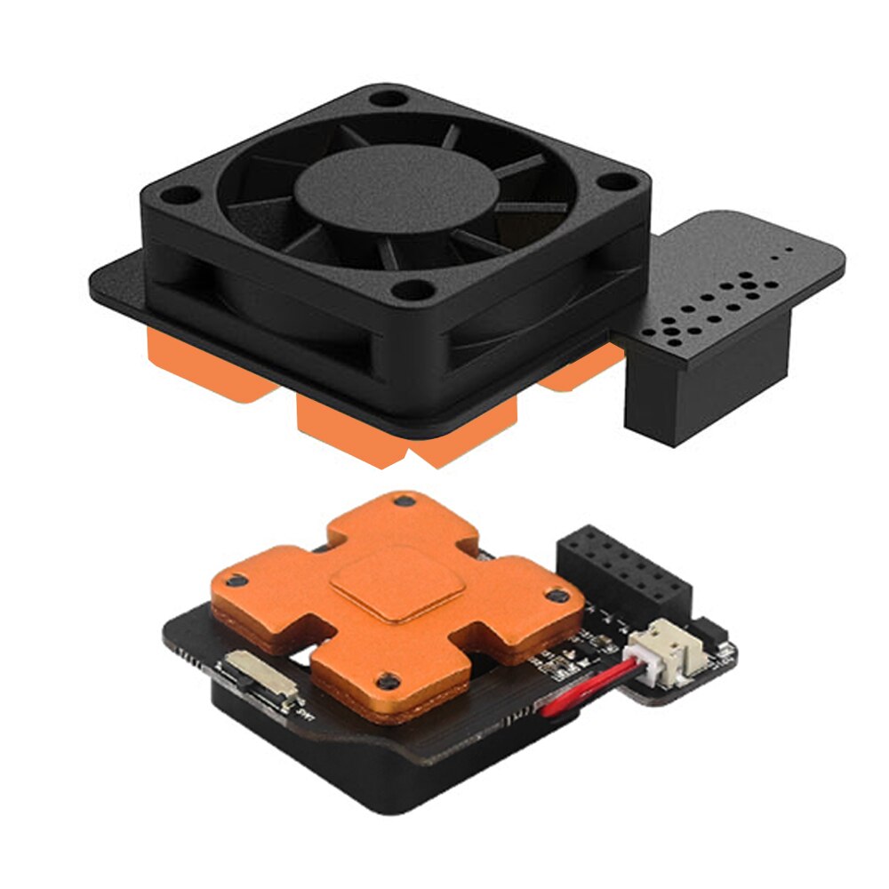 Raspberry Pi Argon Mini Fan Met Ingebouwde Koellichaam Op/Uit Schakelaar Pwm Controleerbaar Voor Raspberry Pi 4 Model B 4B/3B +/3B