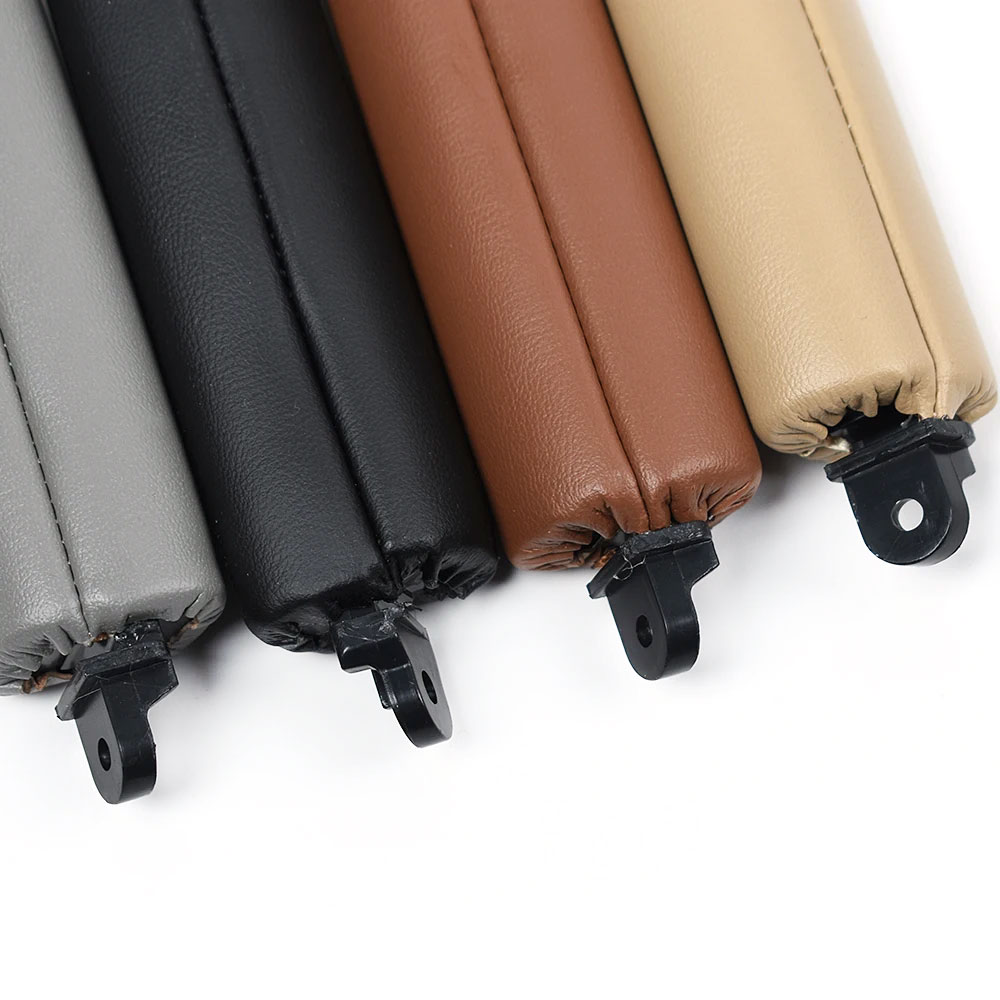 Interior Cars Accessories Leather Driver Door Handle Replacement For VW Volkswagen Touareg 2003 2004 2005 2006 2007