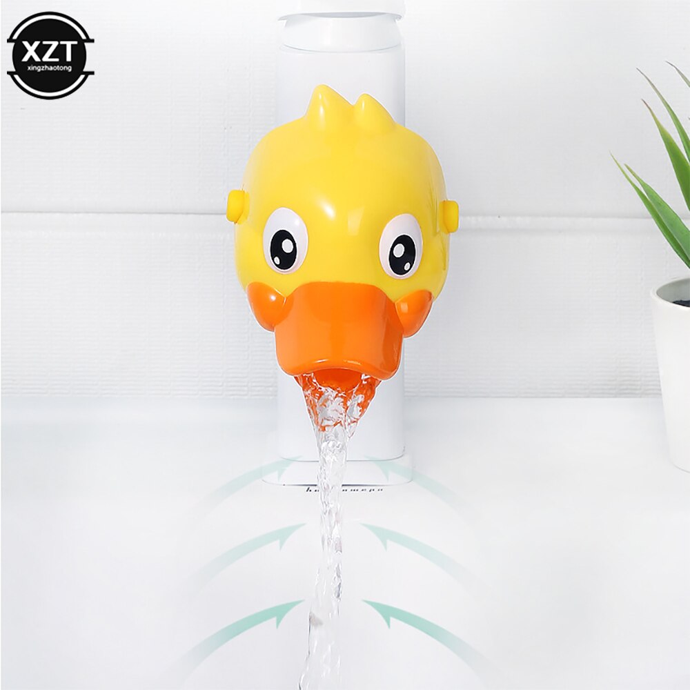 Cartoon Faucet Extender For Kids Hand Washing In Bathroom Sink Animals Accessories Kitchen Convenient for Baby Washing Helper