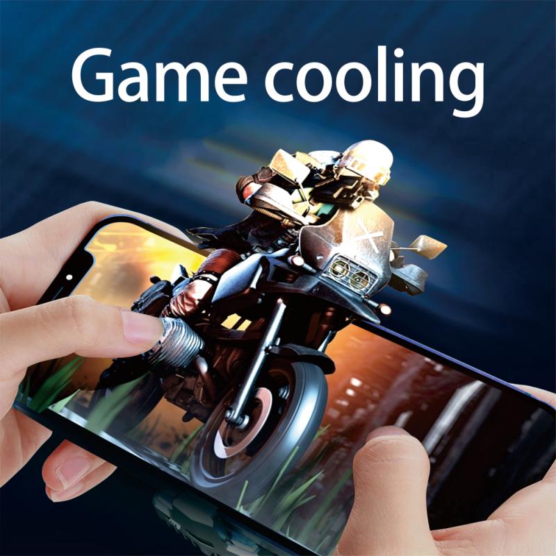 Mobile Phone Cooling Mute Fan Universal Semiconductor Refrigeration Radiator Phone Cooler Holder Mobile Phone Radiator Cooler