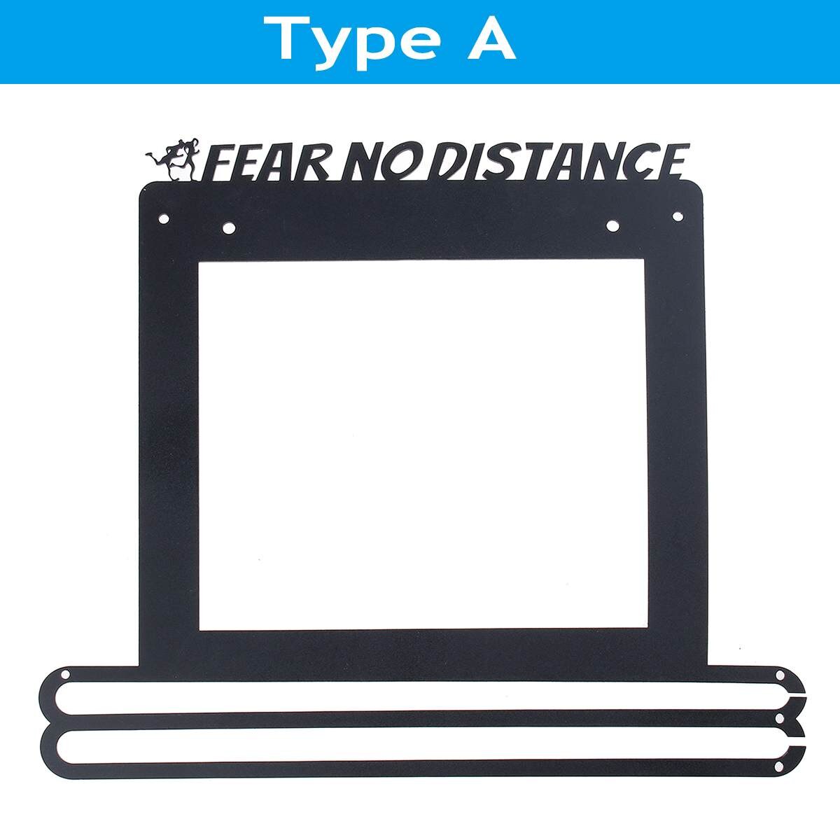 Holdbart stål medalje bøjle medalje holder display stativ løb svømme gymnastik maraton cykel sport medalje hjem dekoration: -en