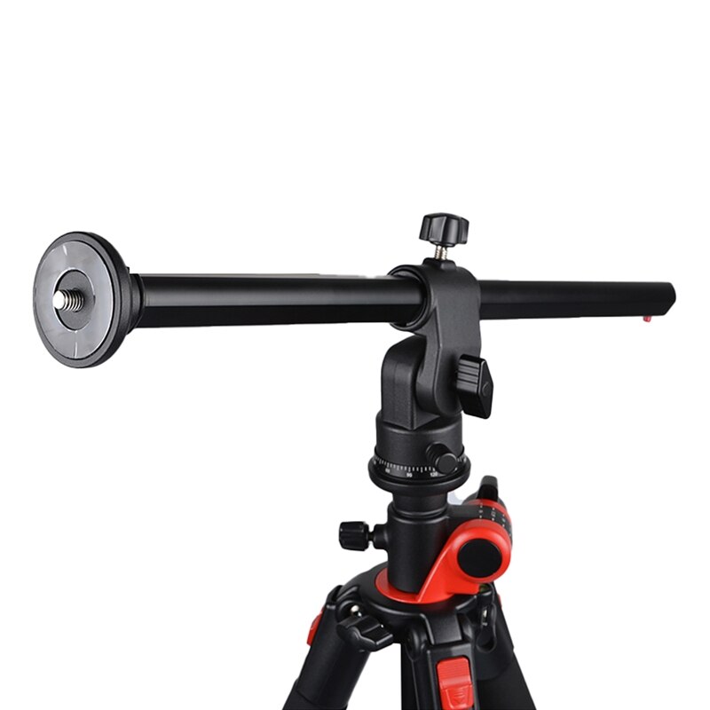 360 Degree Rotatable Multi-Angle Aluminum Alloy Camera Tripod Center Column Arm R9CB