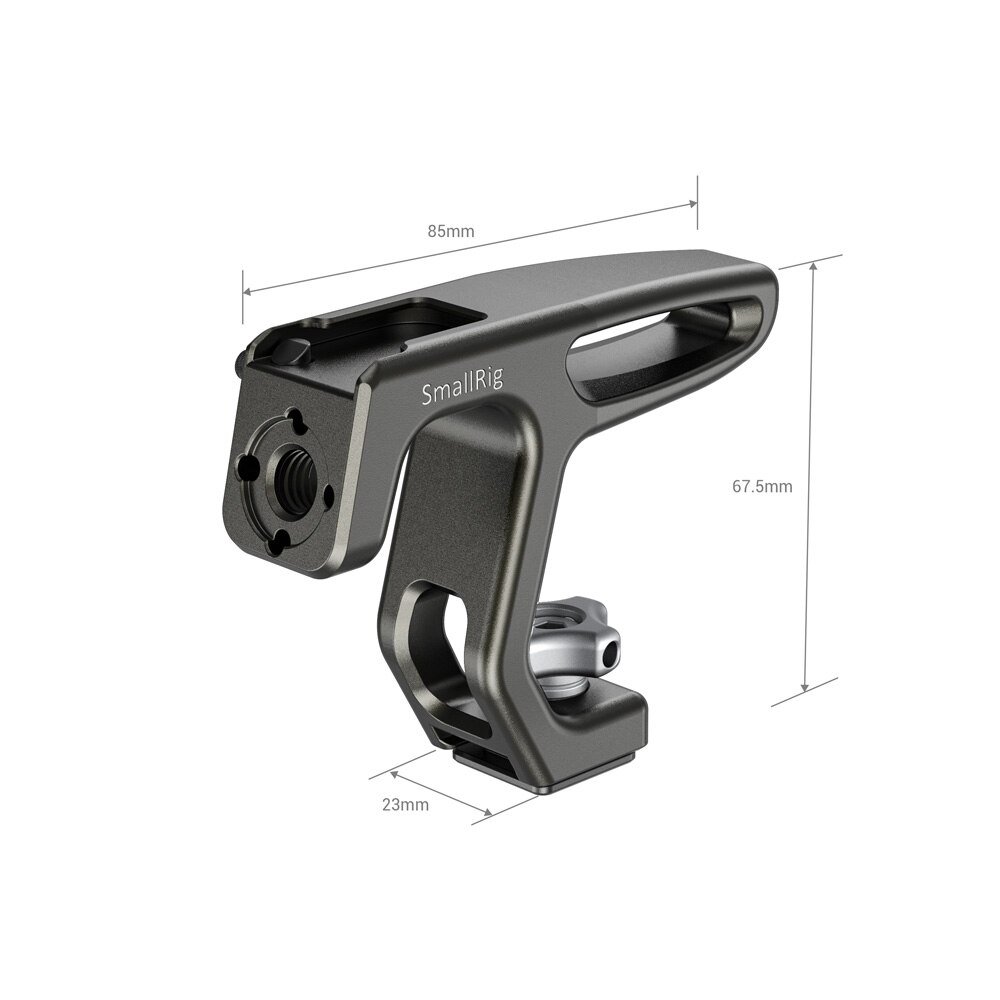 SmallRig Mini Top Handle With ARRI for mirrorless/digital cameras/other small cameras (Cold Shoe Mount) - 2759