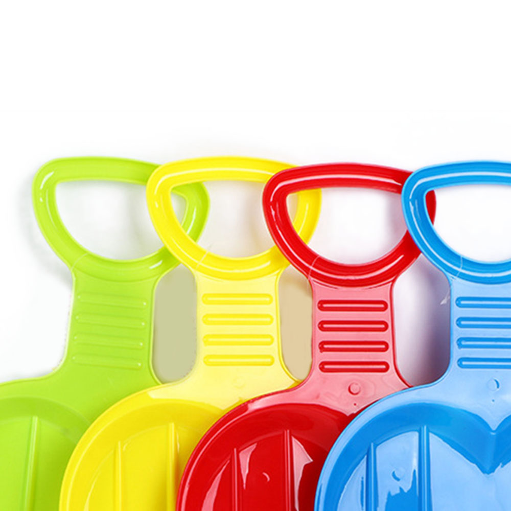 freundlicher freundlicher Schnee Rodel Gremium draussen Winter Schieberegler bergab Snowboard Zufällige Farbe