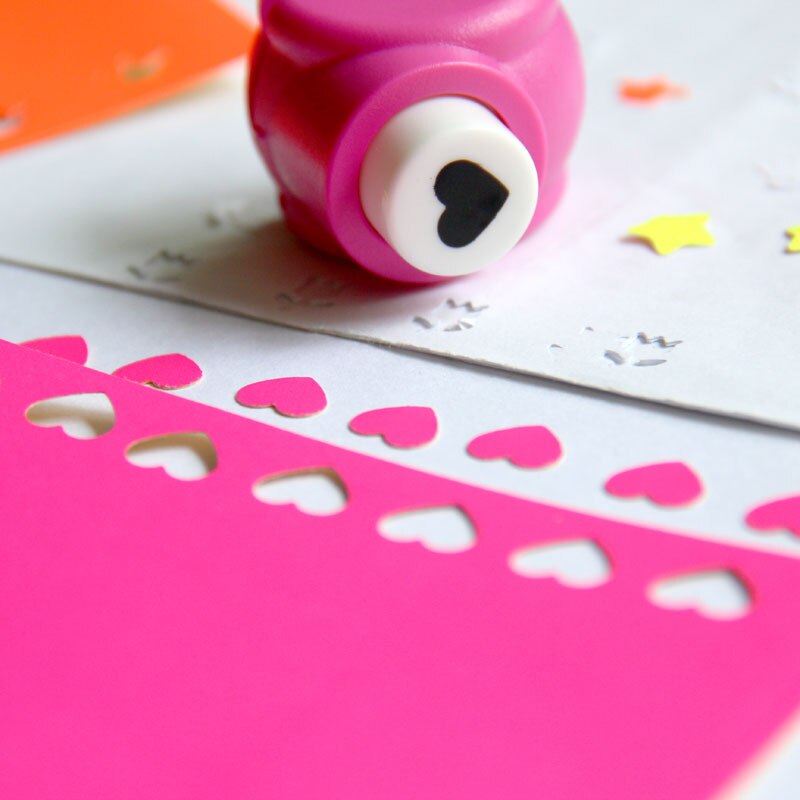 Mini Flower Paper Craft Punch Hole Puncher Scrapbook Punches Handmade Cutter Card DIY Tool
