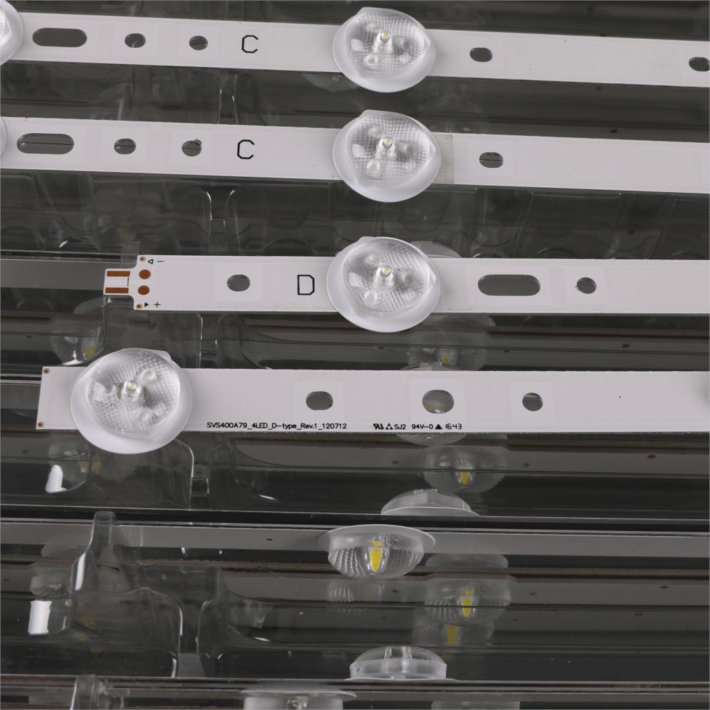 led backlight screen 1set=10pcs parts for LCD TV backlight SVS400A73 SVS400A79 _4LED_A/B/D SVS400A79_5LED_C