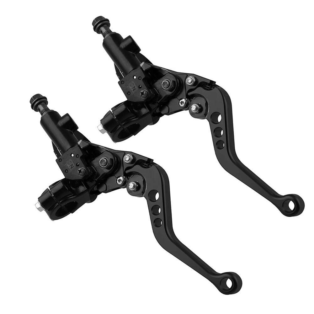 Clutch Levers Universal Motorcycle Hydraulic Master Cylinder Reservoir Brake Clutch Levers 7/8 inch (One Pair)