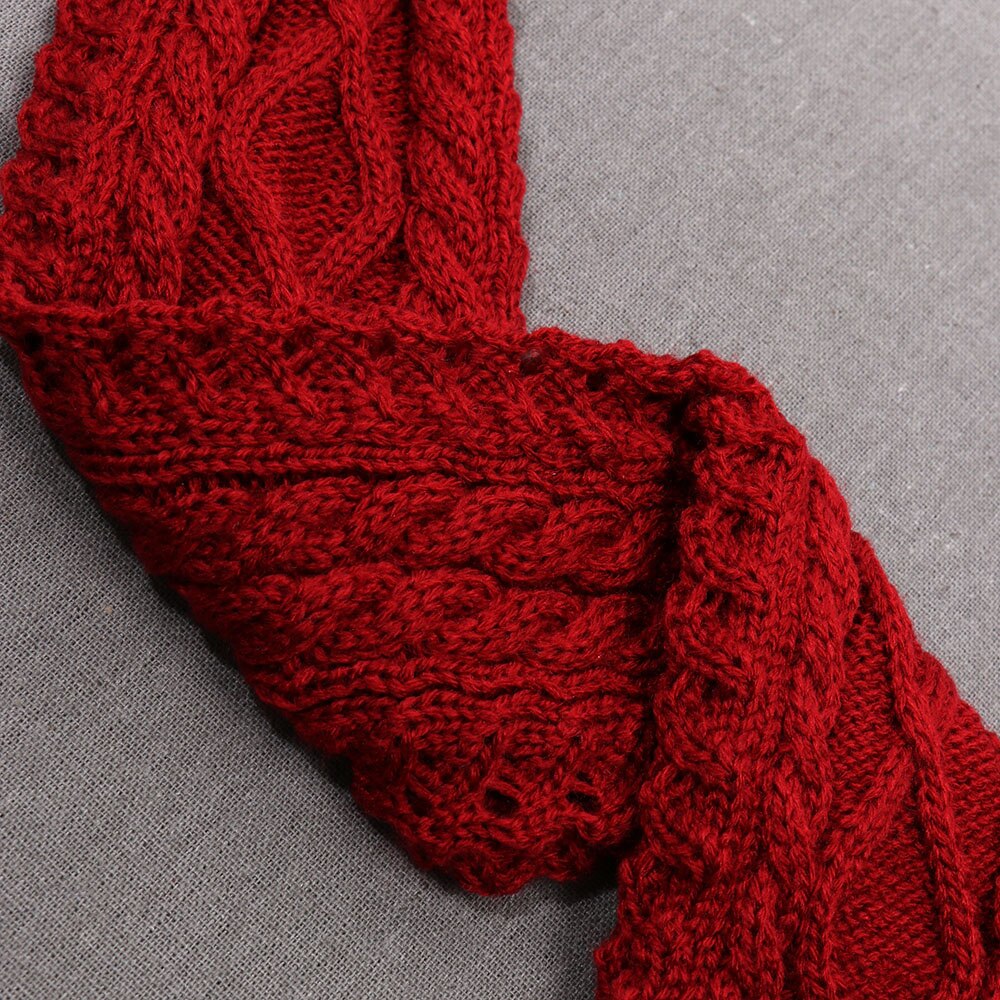 Winter Gestrickte Häkeln Knie Hohe Lang Strumpf Frauen sexy Oberschenkel Hohe Strumpf bleibe hoch Beinlinge Stiefel Leggings Collant Femme
