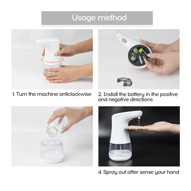 Household Automatic Induction Sprayer Disposable Hand Cleaner