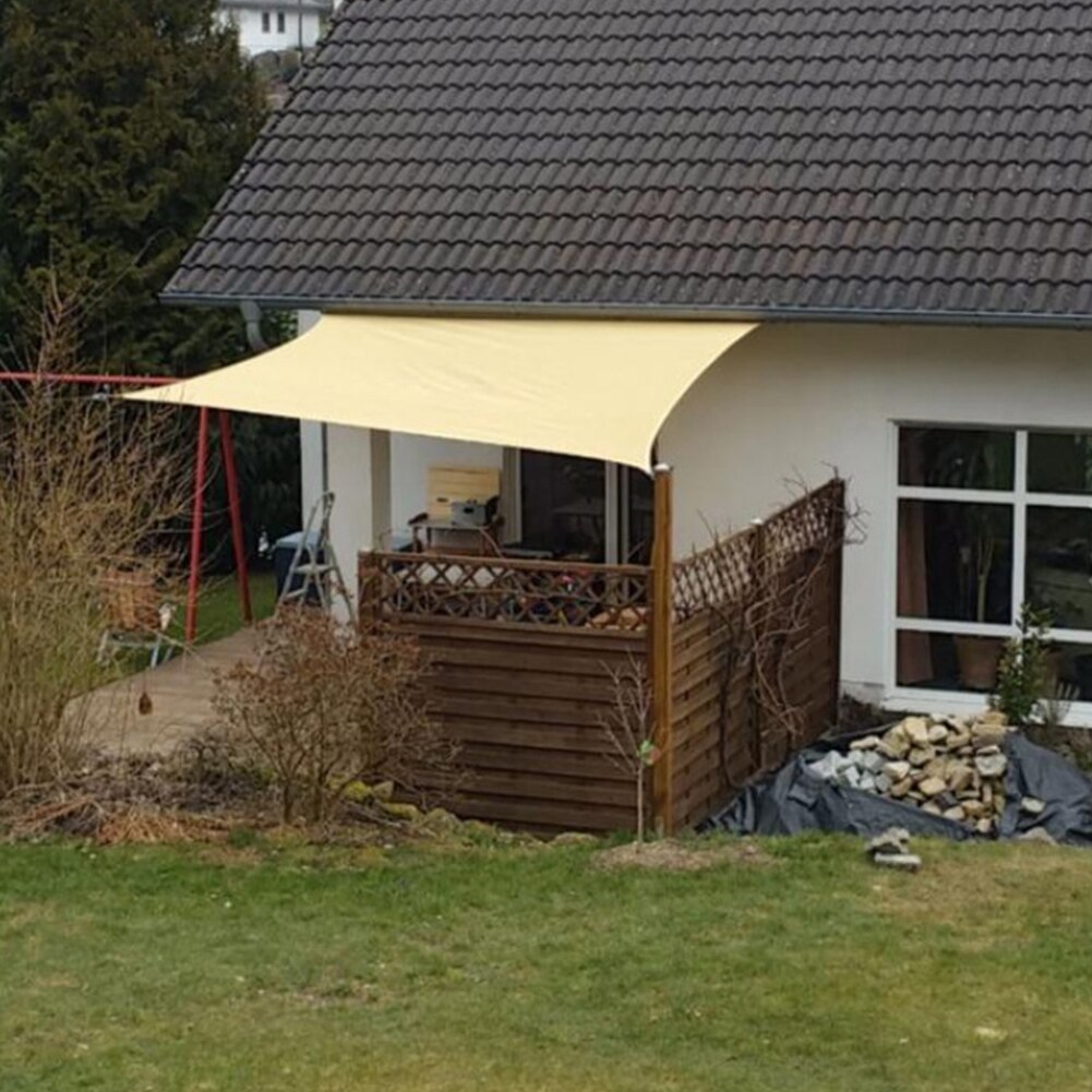 Sun Shade Sail Home Garden Awnings Outdoor Protection Covers Sun Shelter Canopy Square Patio Glass House