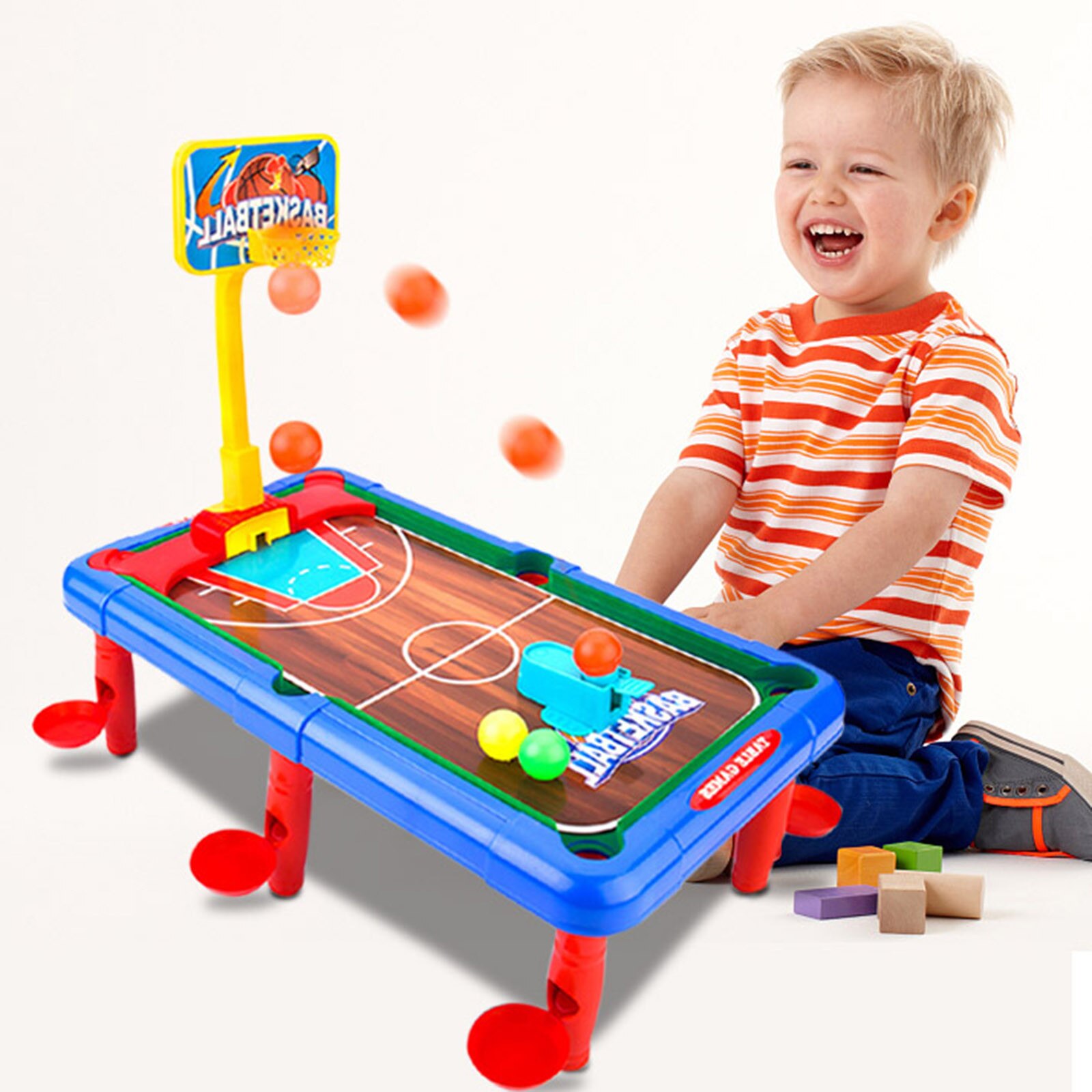 Children's toy mini pool table advanced desktop billiards and curling basketball and golf multi-function table гарри 40*