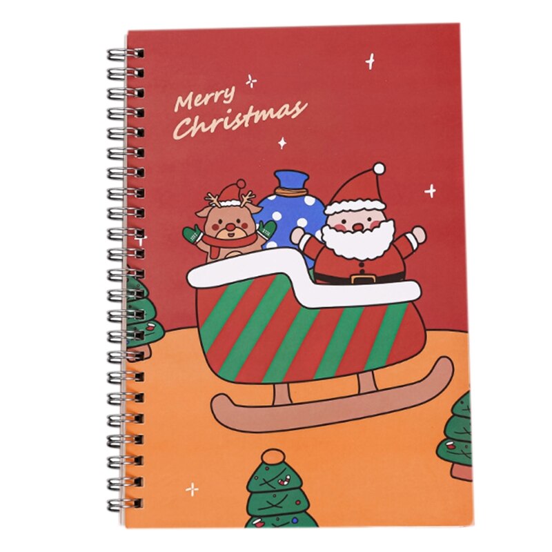 Notatnik Kawaii miękkie etui notatnik notatnik A5 60 arkuszy robić pisania rysowanie 1XCE: Snow car