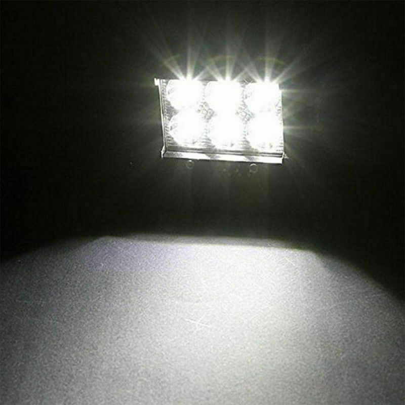 2X 18W Waterdichte Marine Led Zeilboot Mast Licht Bar (Spot Beam) Offroad Lamp Boot