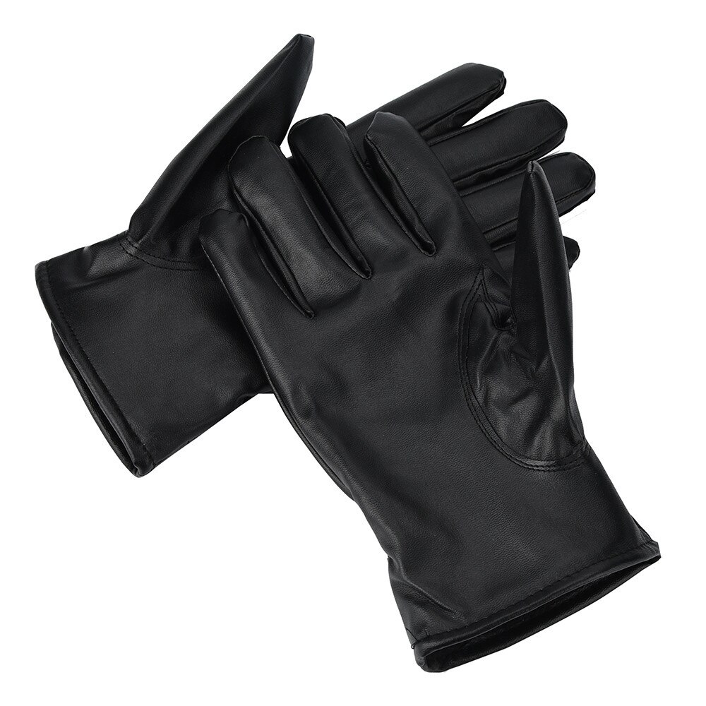 Mannen Handschoenen Mode Warme Kasjmier Lederen Mannelijke Winter Handschoenen Rijden Waterdichte Pu Zwart Alle Werven Hand Dragen