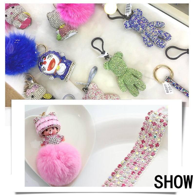 Ss6-ss16(2mm-4mm) 10 meter/rol kleding naaibeker strass ketting gouden basis glanzend kristal naai-stijl diy accessoires